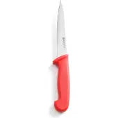 Hendi Fileermes – Polypropyleen Heft – Rood – 300 mm