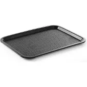 Hendi Medium fastfood dienblad – zwart – 305x415 mm – polypropyleen – niet vaatwasserbestendig