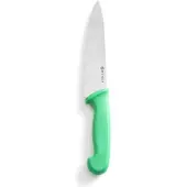 Hendi Koksmes – HACCP richtlijnen – Polypropyleen heft – Groen – 320 mm