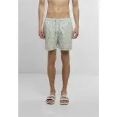 Urban Classics Zwemshorts navy / mintgroen