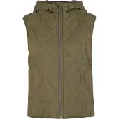 Urban Classics Bodywarmer olijfgroen
