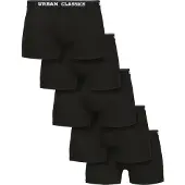 Urban Classics Boxershorts zwart / wit