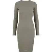 Urban Classics Gebreide jurk groen / pastelgroen