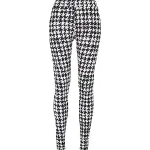 Urban Classics Leggings zwart / wit