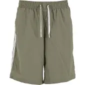 Urban Classics Zwemshorts olijfgroen / wit