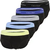 Calvin Klein Underwear Slip lichtblauw / geel / zwart / wit