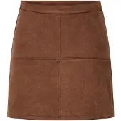 Pieces Rok 'PCRakel' ombergrijs