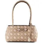 GUESS Schoudertas 'Carrie' taupe / wit