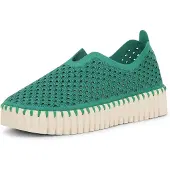 Ilse jacobsen Slip-on 'Tulip' jade groen
