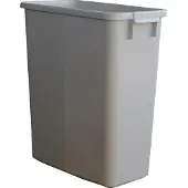 Graf Afvalbak zonder deksel, 60 liter, grijs