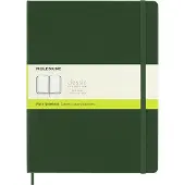 Moleskine Classic Notitieboek - Extra Large - Hardcover - Blanco - Mirte Groen