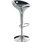 Magis Bombo Draaibare Barkruk Full Stainless Steel