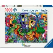 Ravensburger Lady Bug Lane Puzzel (1000 stukjes)