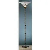 KÖGL Vloerlamp Campana, dimbaar, bruin / roest, Woon-/ Eetkamer, metaal, Landelijk, vloerlamp