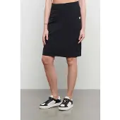 &Co Woman jersey kokerrok zwart female | Maat: 3xl