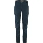 Fjällräven - Women's Stina Trousers - Trekkingbroek 42 - Long, blauw