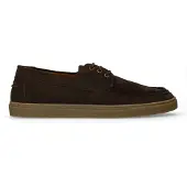 Manfield Bruine suède bootschoenen | Maat 42