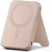 Satechi On-the-Go MagSafe Powerbank 10000 MAh Met Stand Roze