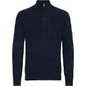 Indicode Trui 'Paulo' blauw / navy / donkerblauw