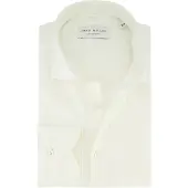 John Miller Tailored Fit overhemd creme