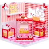 MGA´S Miniverse Make It Mini Spaces Hello Kitty - Knutselset - Bouwpakket- Maak Je Eigen Mini Hello Kitty Bakkerij
