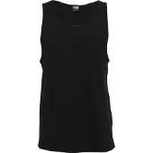 Urban Classics Tanktop - Jersey Big Tank - S tot XXL - voor Mannen - zwart - Maat S