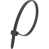 Dedra - Sterke Kabelbinders - 200mm x 4.8mm - 100 Stuks - UV-bestendig Nylon