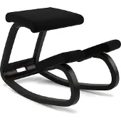 Varier Stokke Variable balans kniestoel Zwart/Zwart Tonal
