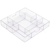 Guidecraft stapelbare sorteertray - educatief speelgoed - doorzichtig.