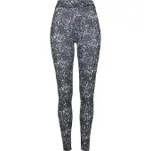Urban Classics Leggings zwart / wit