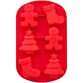 Wilton Siliconen Mal Kerst - DIY Bakvorm - Kerstmis