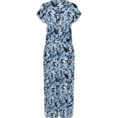 Kaffe Jumpsuit 'KAMille' lichtblauw / zwart / wit