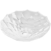 Mexen Inga glazen opbouw waskom 44 x 44 cm, transparant - 24074400