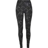 Urban Classics Leggings smoky blue / zwart / wit