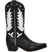 Sendra leren cowboylaarzen zwart/wit female | Maat: 42