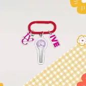 IVE KPOP Carabiner Bag Charm LightStick Keychain [Sleutelhanger]