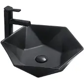 Mexen Mery opbouw wastafel 48 x 41 cm, zwart mat - 21984885