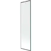 Mexen Next 1-delige badwand 50 x 150 , zwart frame, wit - 895-050-000-00-70-20