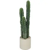 HOMCOM Kunstmatige Planten-Kunststof-22L x 22B x 95H cm-Groen
