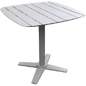 Garden Impressions Franky bistro tuintafel inklapbaar 75x75 cm - taupe