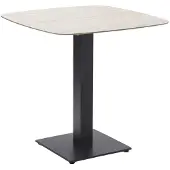 Garden Impressions Tobi bistro tuintafel 75x75 cm - donker grijs