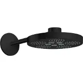 Axor Hansgrohe douchekop One met douchearm, 2 jets, matzwart