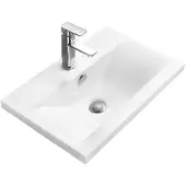Mexen Emma ingebouwde wastafel 42 x 39 cm, wit - 25054200