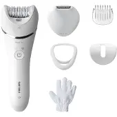 Philips Series 8000 BRE715/00 - Wet & Dry - Epilator voor vrouwen - Wit