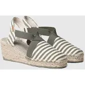 Toni pons Espadrilles met sleehak in zeemansstijl | TERRA-DD