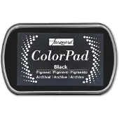 Jacquard pigment inktkussen Black - creatief speelgoed voor kinderen.