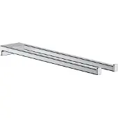 Hansgrohe Handdoekhouder 2-lids AddStoris Chroom