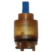 Paffoni Complete cartridge met blauwe dispenser, diameter 35 mm