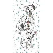 Jerry Fabrics 101 Dalmatiërs strandlaken - katoen - 70x140 cm