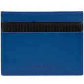 HUGO BOSS Kaarthouder Credit Card Holder Matrix Blue Blauw